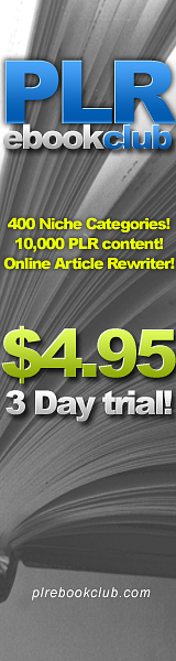 Click here to get PLR eBook Club Membership